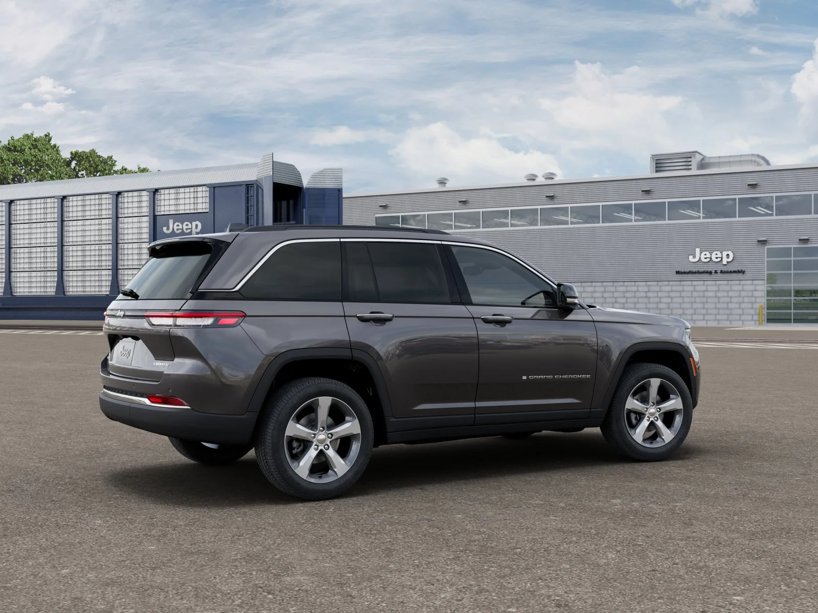 New 2026 Baltic Gray Metallic Clear-Coat Exterior Paint Jeep Limited image 38