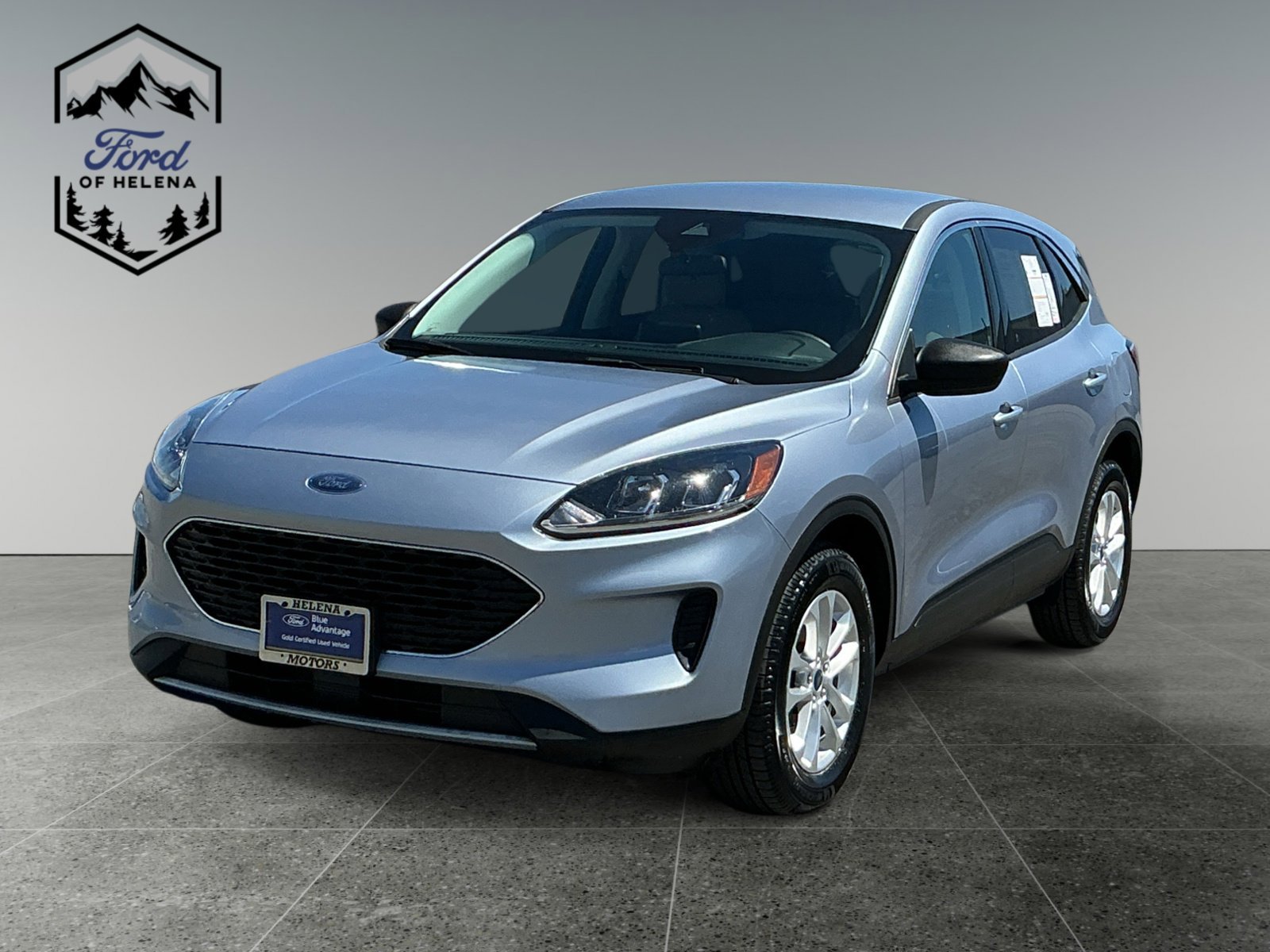 Used 2022 Blue Ford SE Hybrid image 1