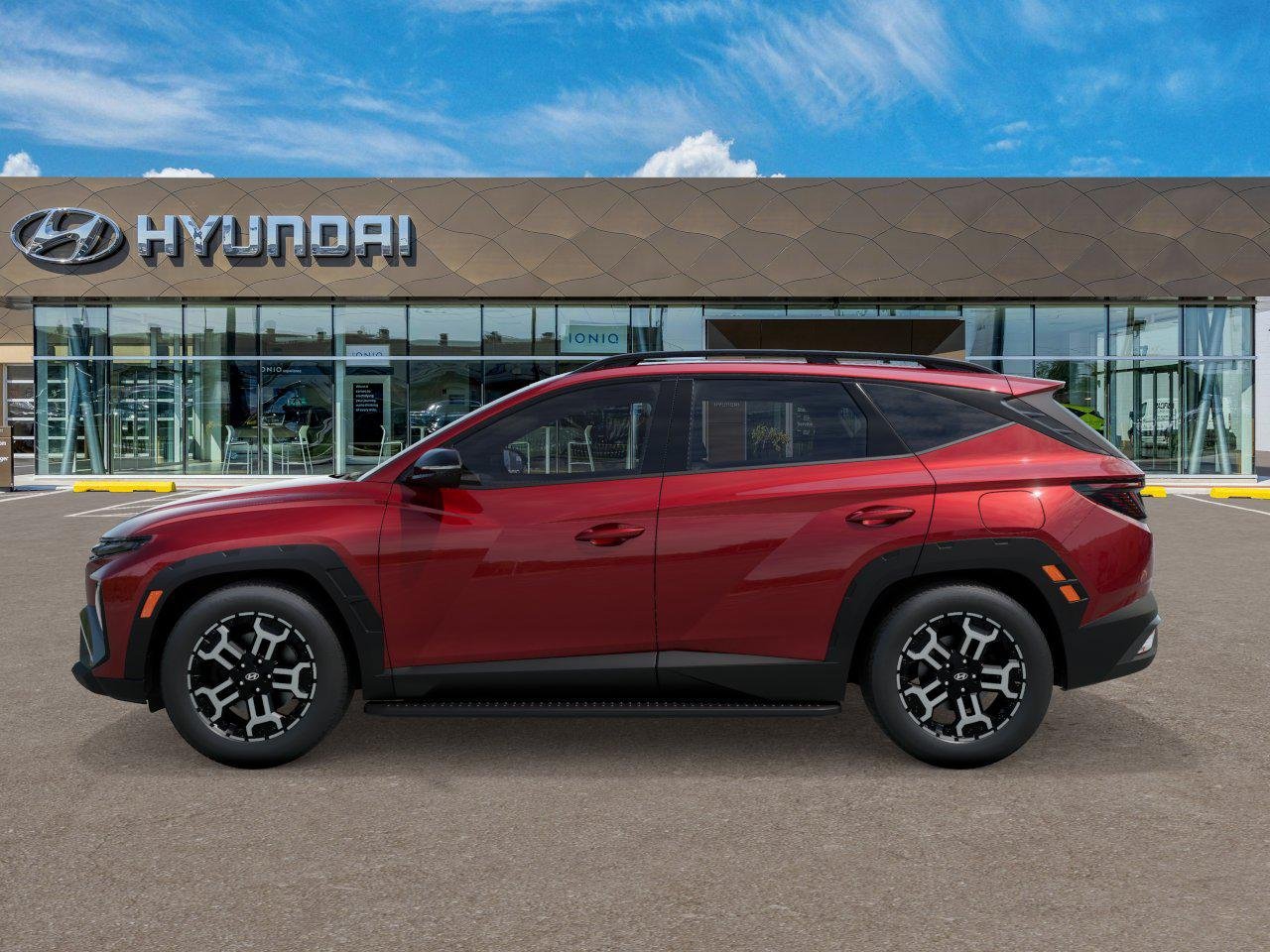 New 2026 Red Hyundai XRT FWD image 3