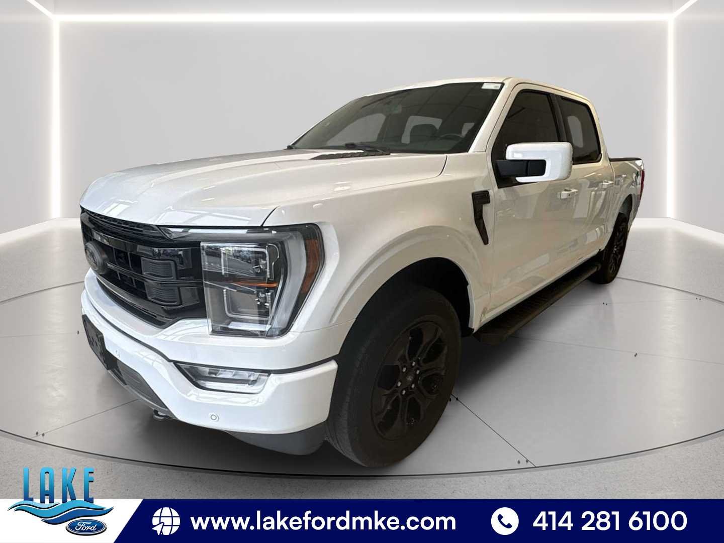 Used 2023 Oxford White Ford LARIAT image 3