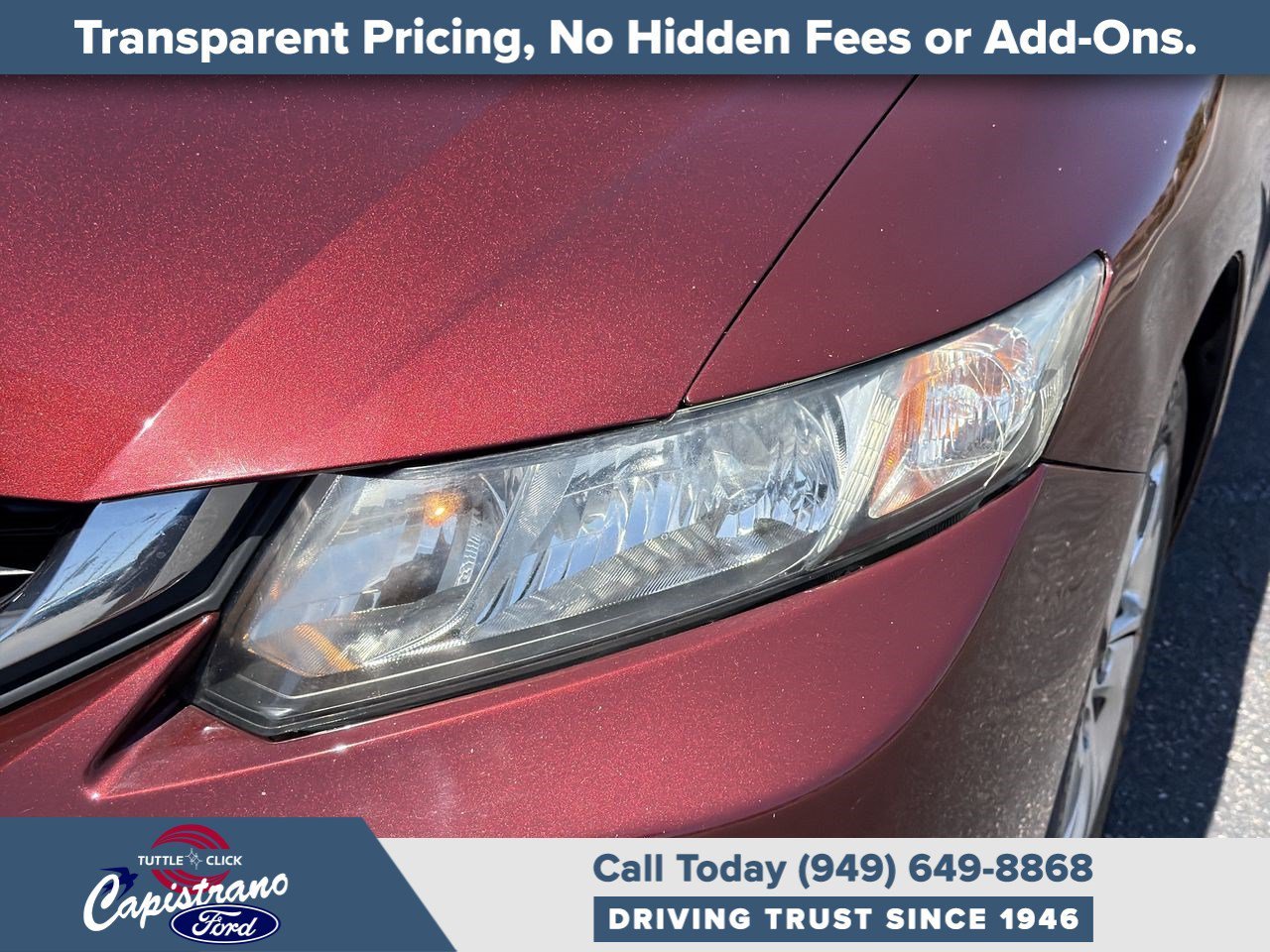 Used 2013 Red Honda LX image 18