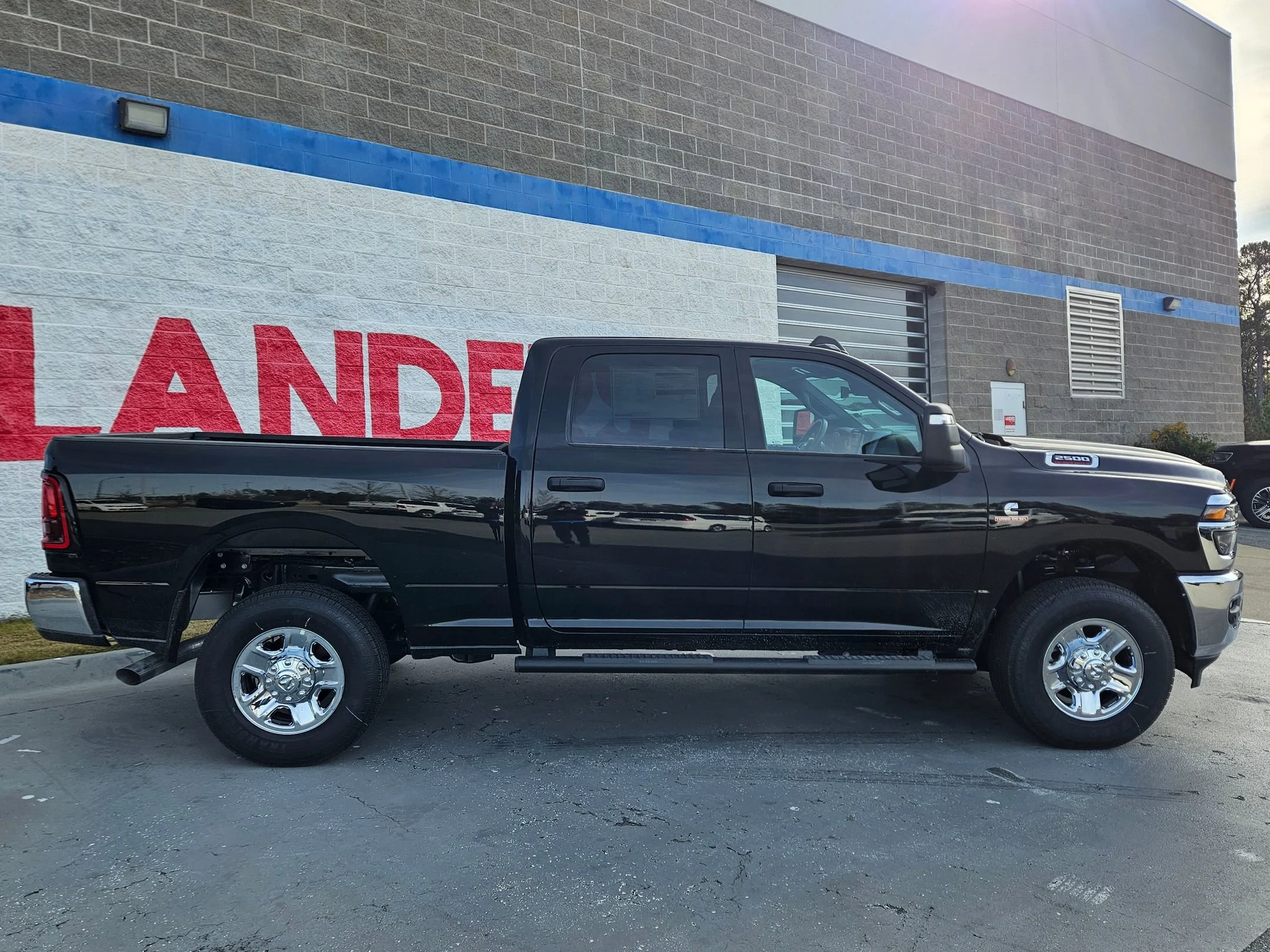 New 2026 Diamond Black Crystal Pearlcoat Ram Tradesman image 8