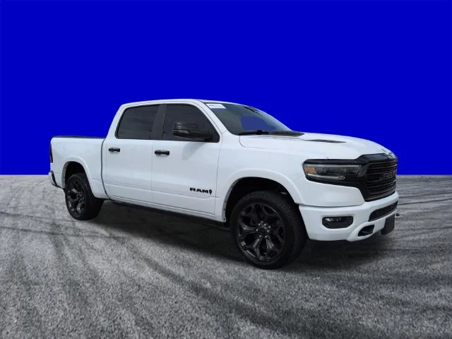 Certified Used 2023 Bright White Clearcoat Ram Limited image 2