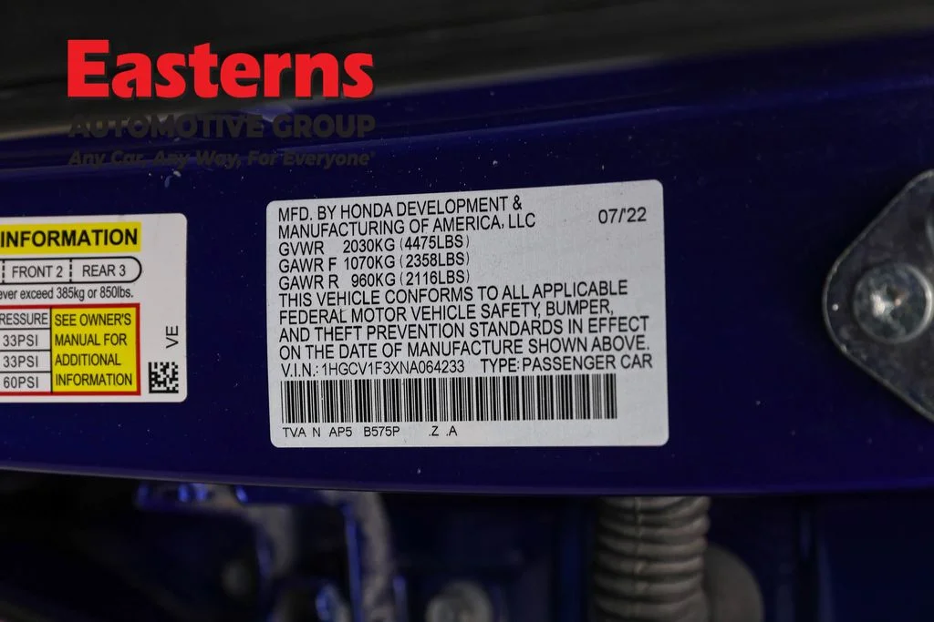 Used 2022 Blue Honda Sport image 33