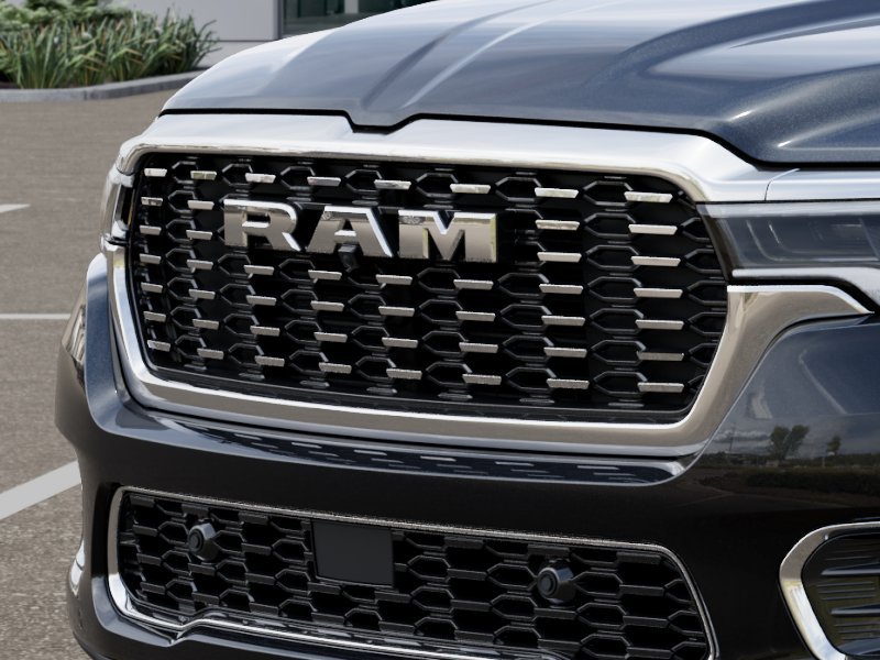 New 2026 Diamond Black Crystal Pearl-Coat Exterior Paint RAM Tungsten image 26