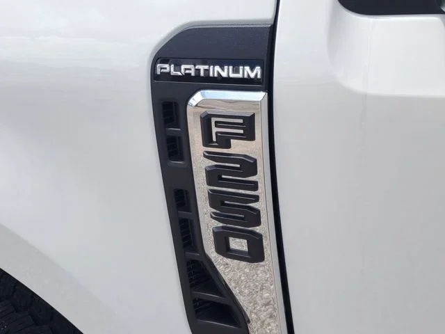New 2026 Star White Metallic Tri-Coat Ford F-250® Platinum® image 8