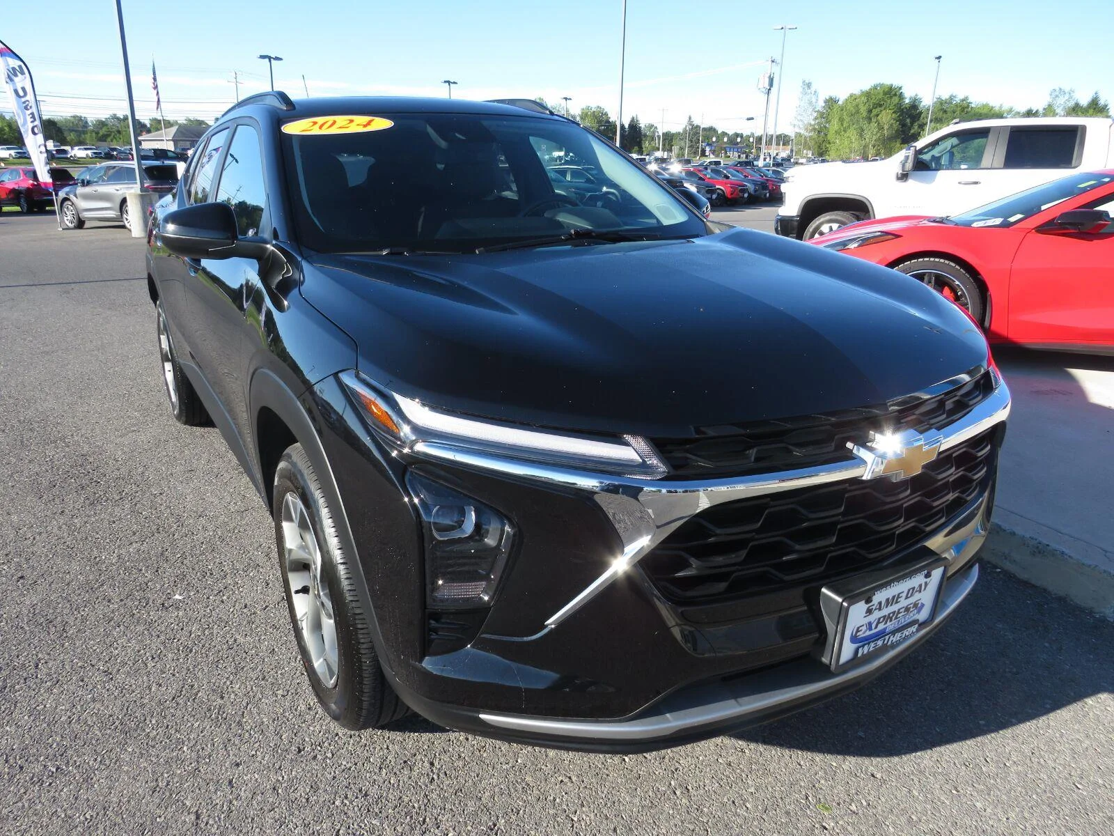 Used 2024 Mosaic Black Metallic Chevrolet LT image 3