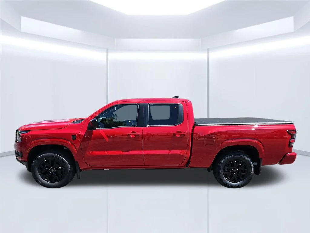 New 2026 Red Alert Nissan Crew Cab SV Long Bed image 2