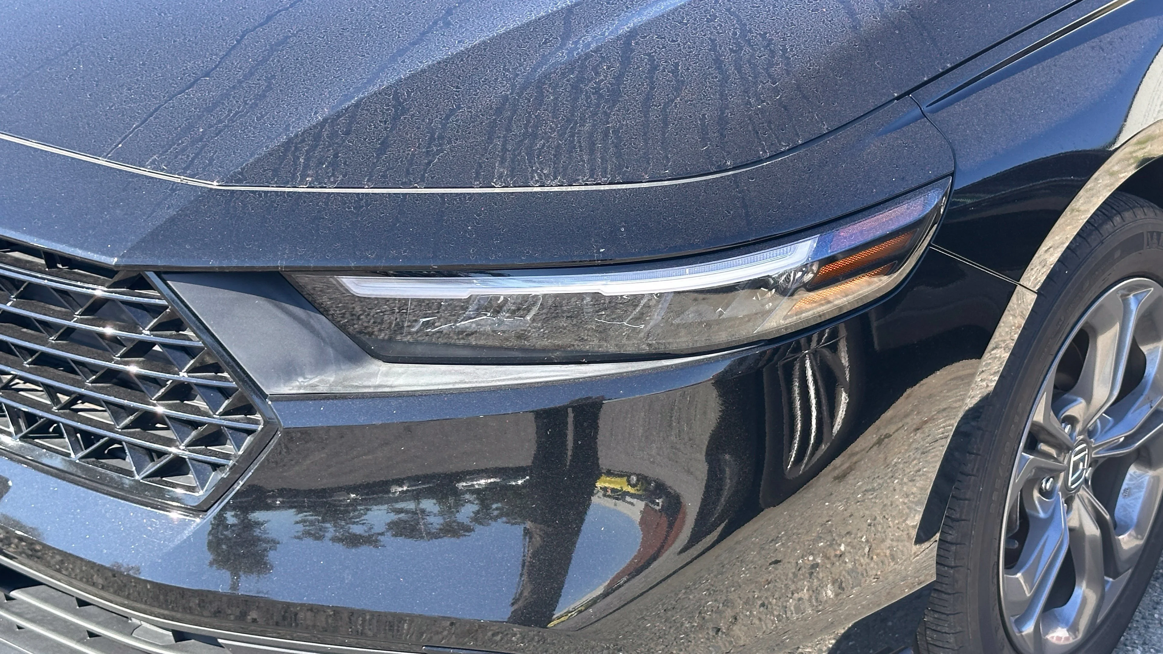 Used 2023 Crystal Black Pearl Honda EX image 2