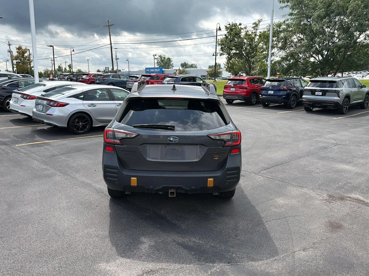 Used 2022 Magnetite Gray Metallic Subaru Wilderness image 6