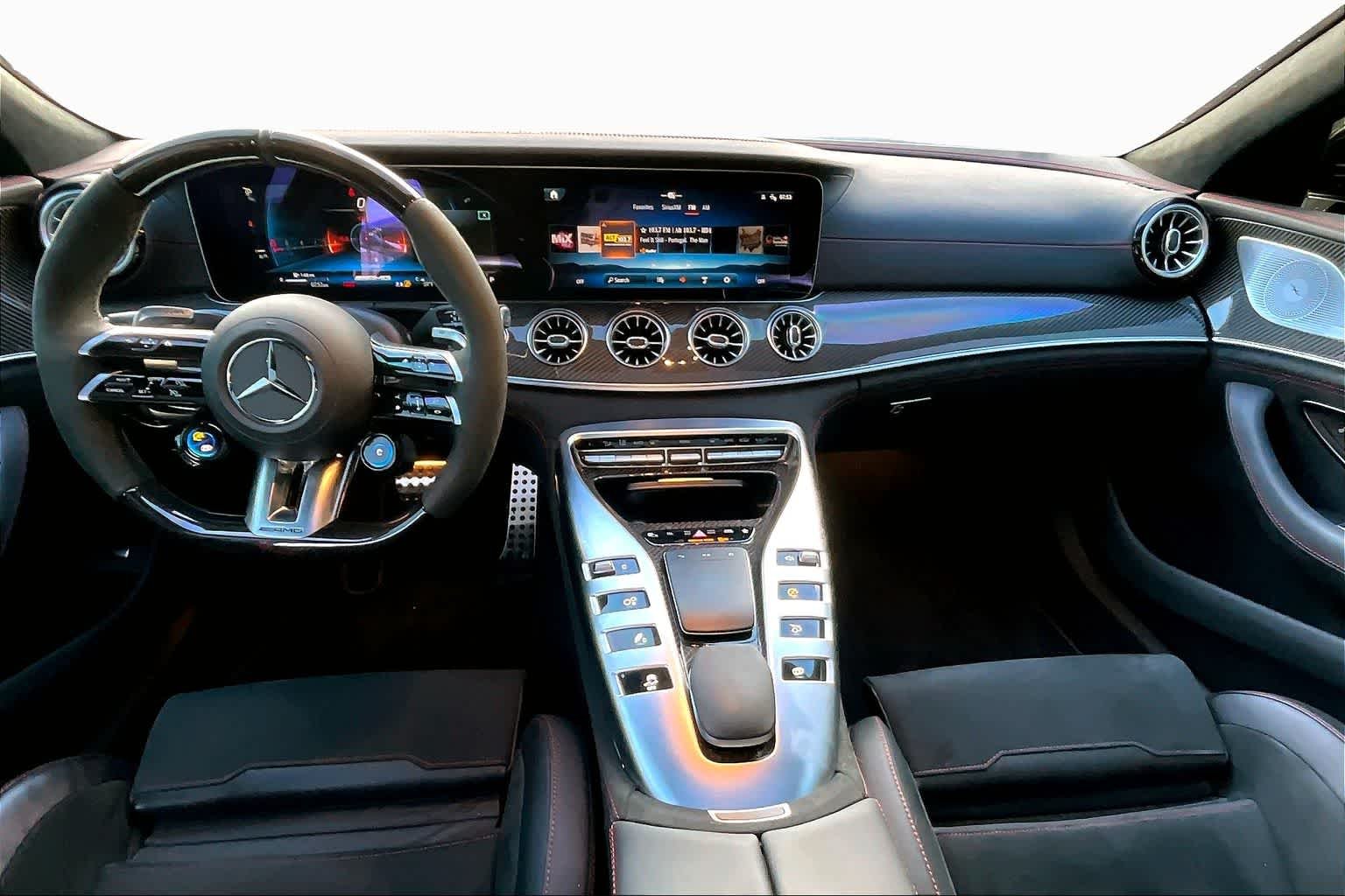 Used 2025 MANUFAKTUR Graphite Grey Magno Mercedes-Benz AMG® GT 63 image 16