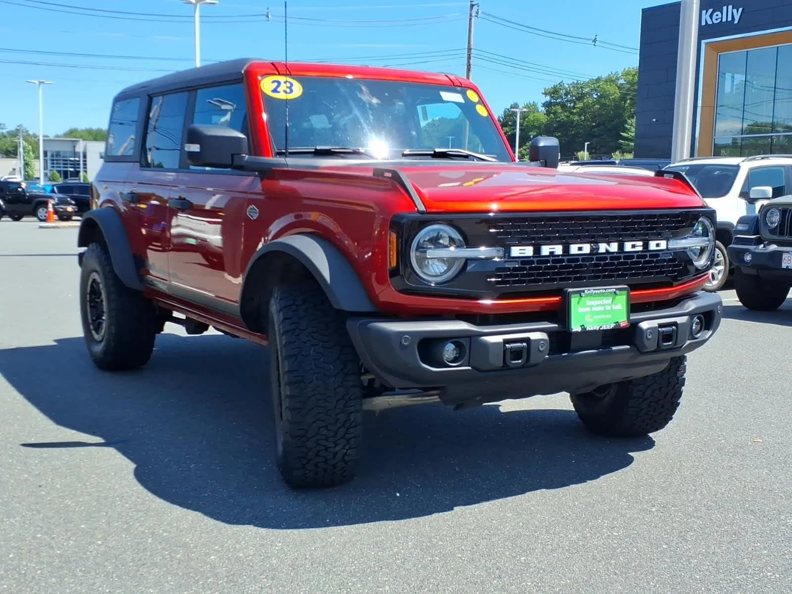 Certified Used 2023 Hot Pepper Red Tinted Clearcoat Ford Wildtrak image 5