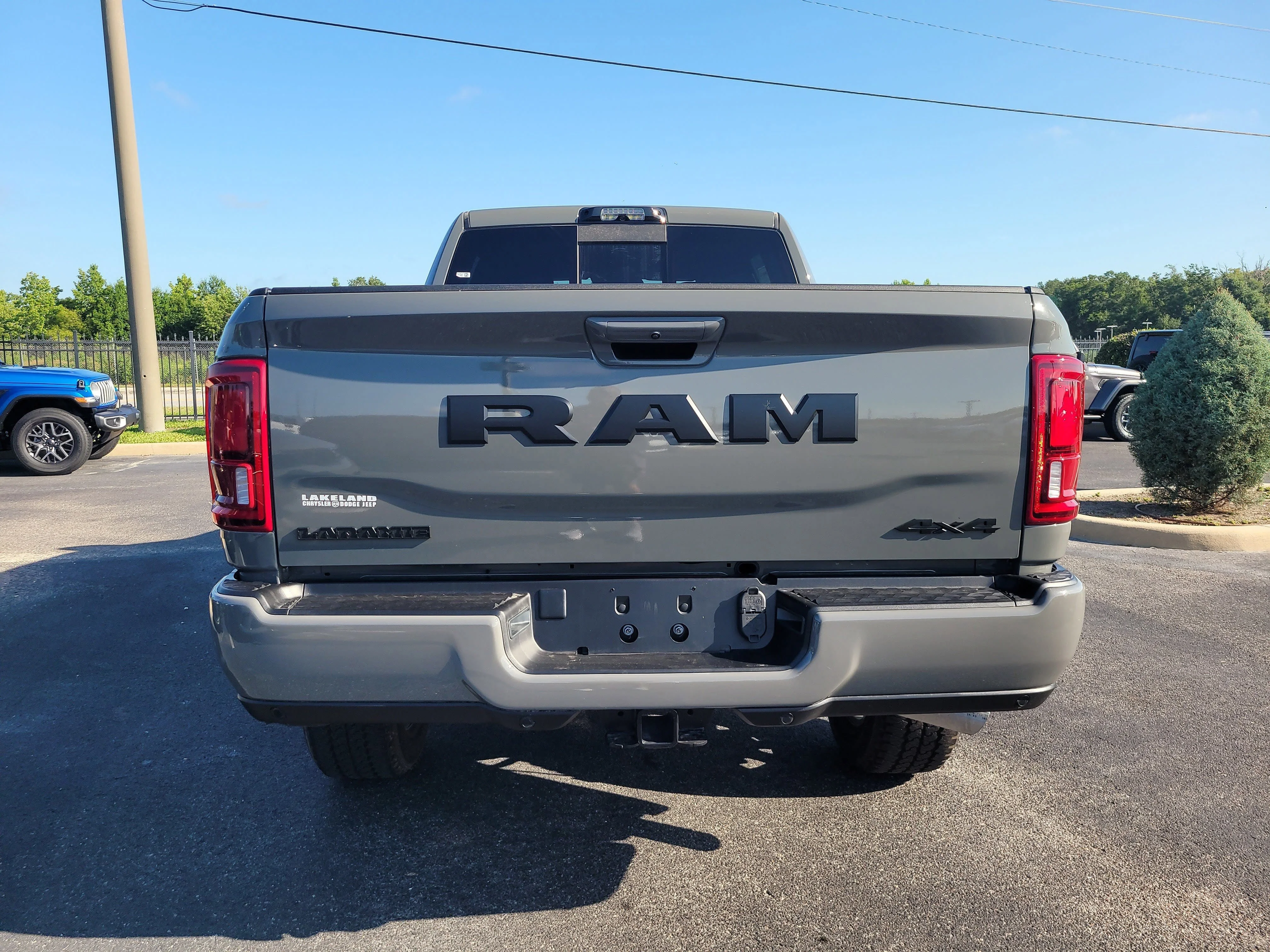 New 2026 Ceramic Gray Clearcoat Ram Laramie image 7