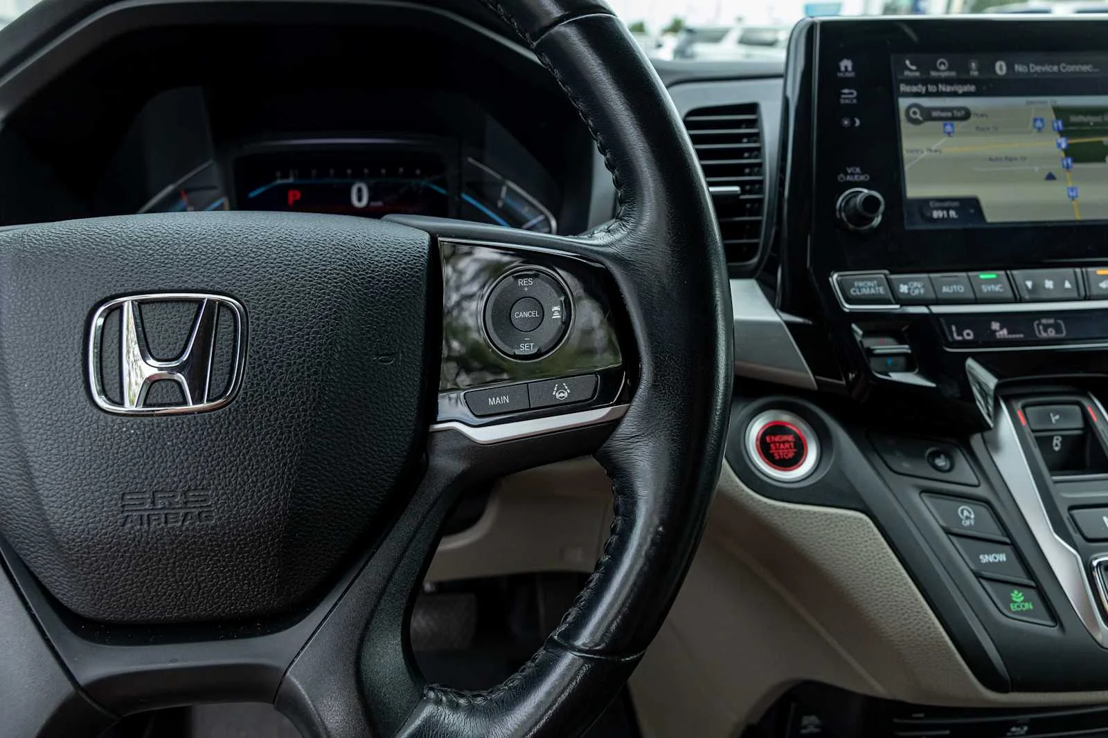 Used 2019 Deep Scarlet Pearl Honda Touring image 18