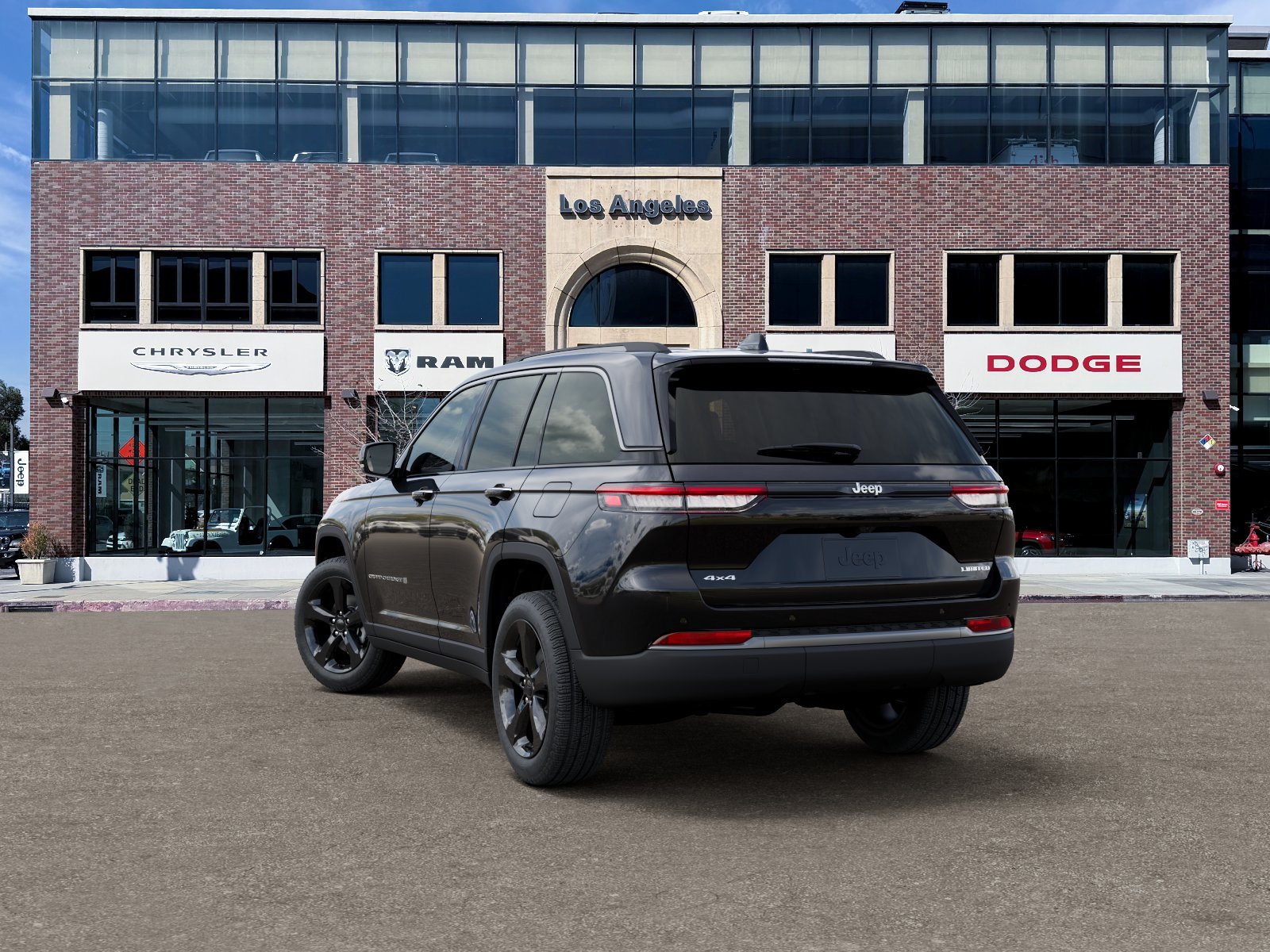 New 2026 Diamond Black Crystal Pearl-Coat Exterior Paint Jeep Limited image 55