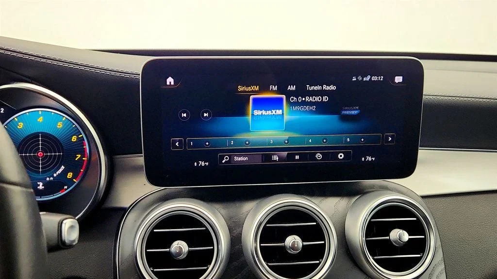 Used 2023 Polar White Mercedes-Benz GLC 300 4MATIC® Coupe w/ Burmester Surround Sound image 18