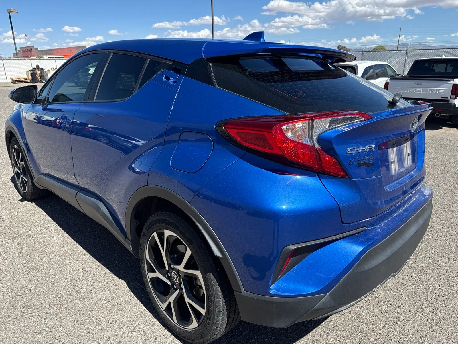 Used 2021 Blue Toyota XLE image 3