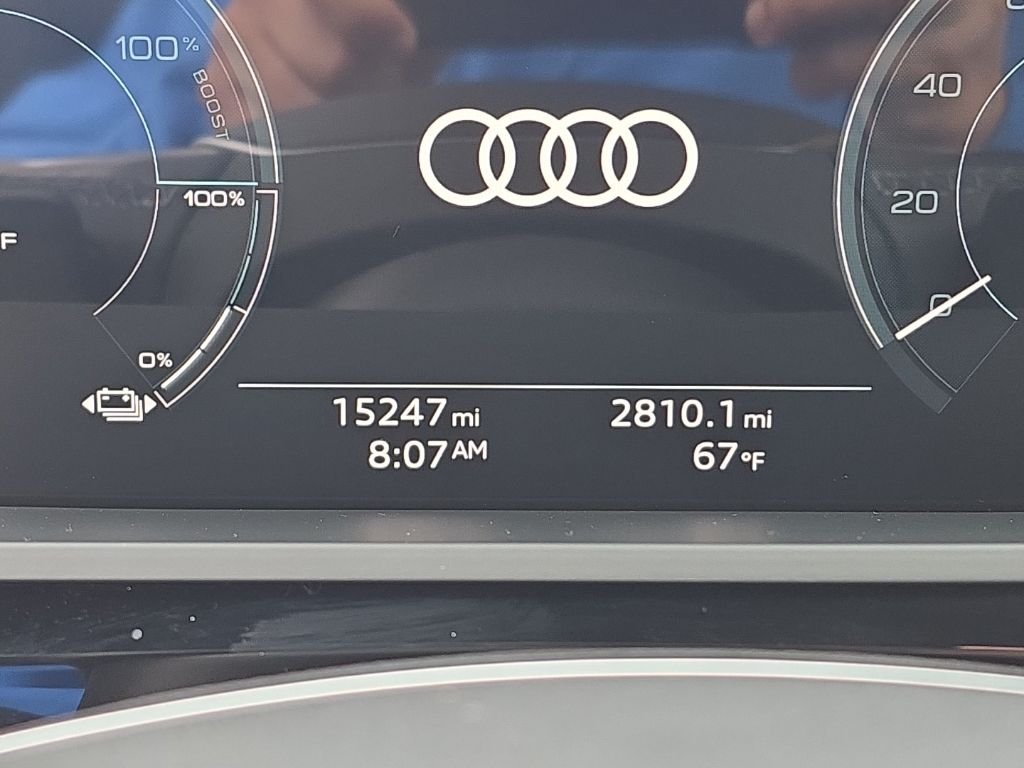 Used 2023 Blue Metallic Audi S line Prestige image 13