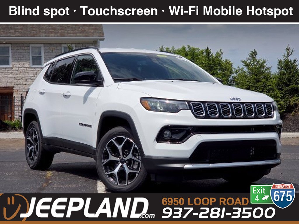 New 2026 Bright White Clear-Coat Exterior Paint Jeep Limited image 1