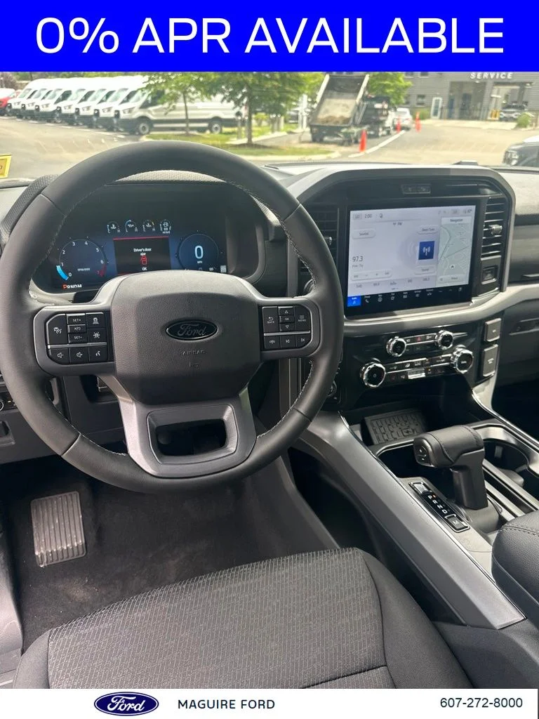 New 2026 Agate Black Metallic Ford XLT image 14
