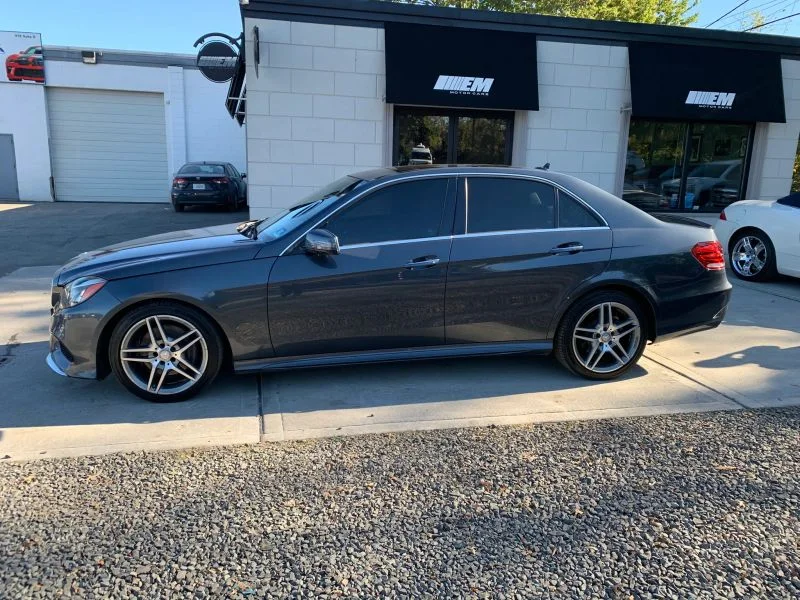 Used 2014 Gray Mercedes-Benz E 350 4MATIC® Sedan 4D image 6