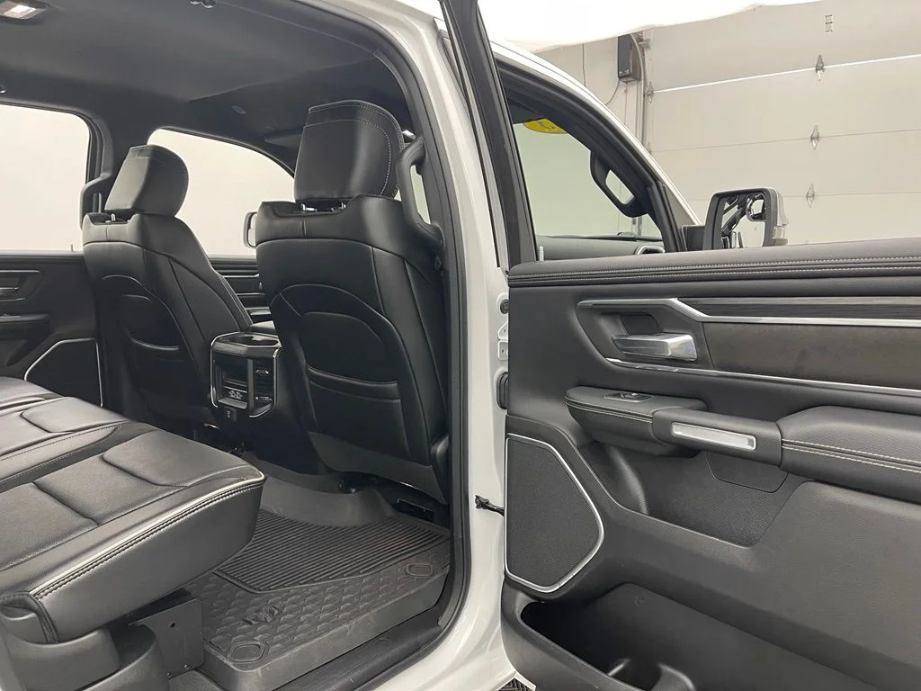 Used 2023 Ivory White Tri-Coat Pearlcoat Ram Laramie image 33