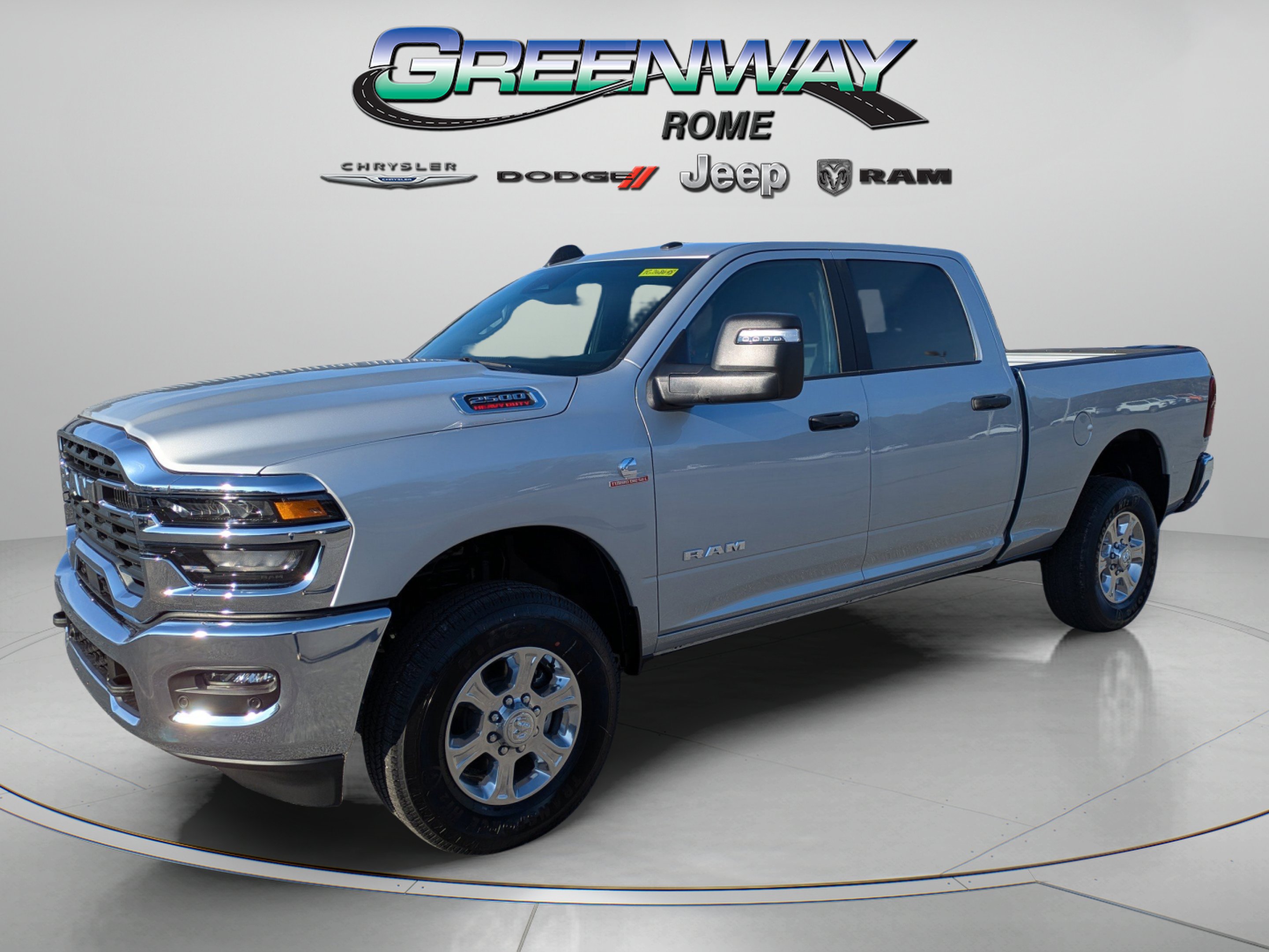 New 2026 Silver-Zynith Exterior Paint RAM Big Horn image 3