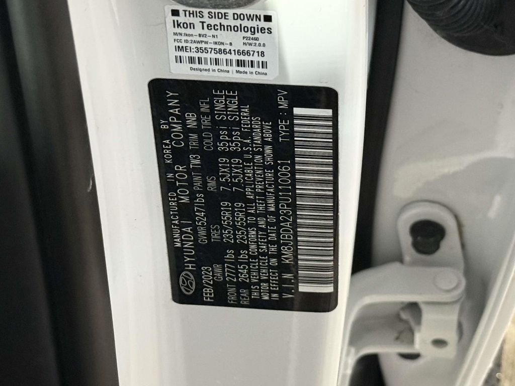 Used 2023 White Hyundai SEL image 32