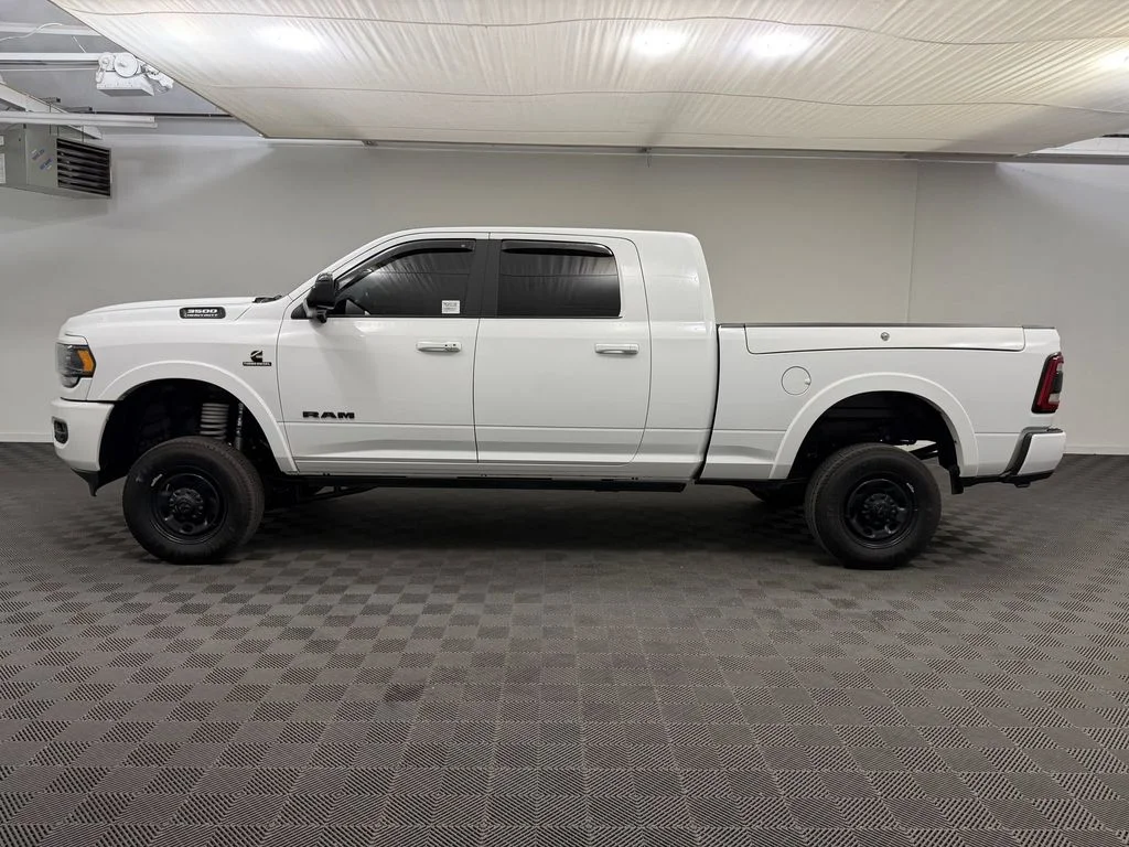 Used 2021 Bright White Clearcoat Ram Limited image 2