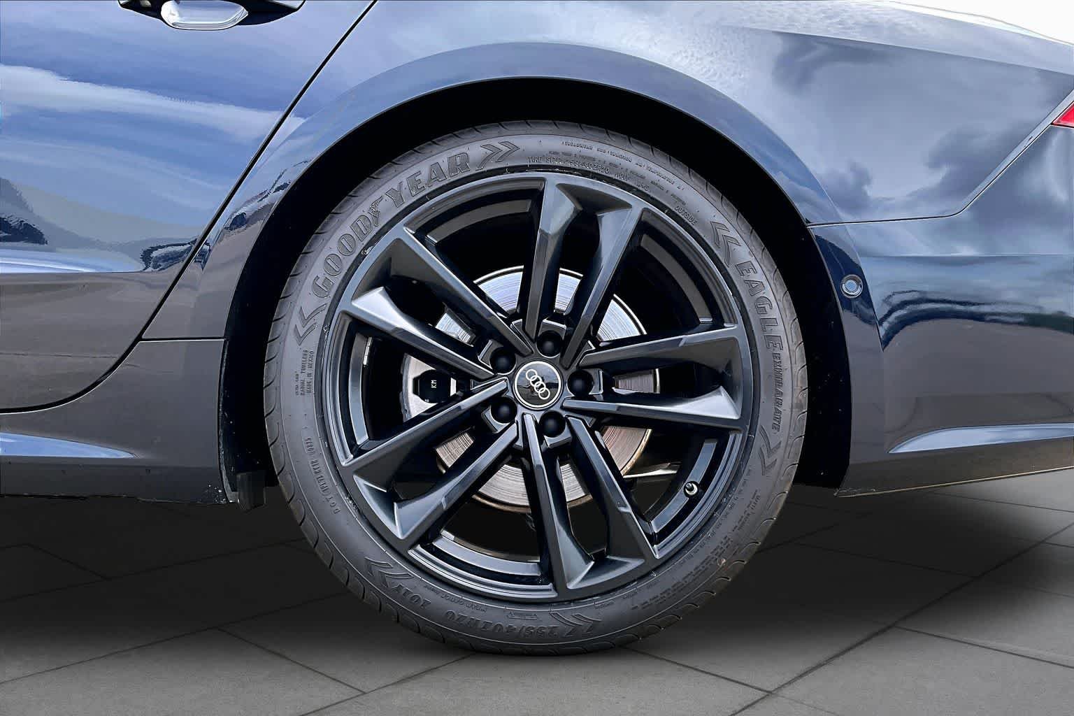 Used 2022 Firmament Blue Metallic Audi Premium Plus image 11