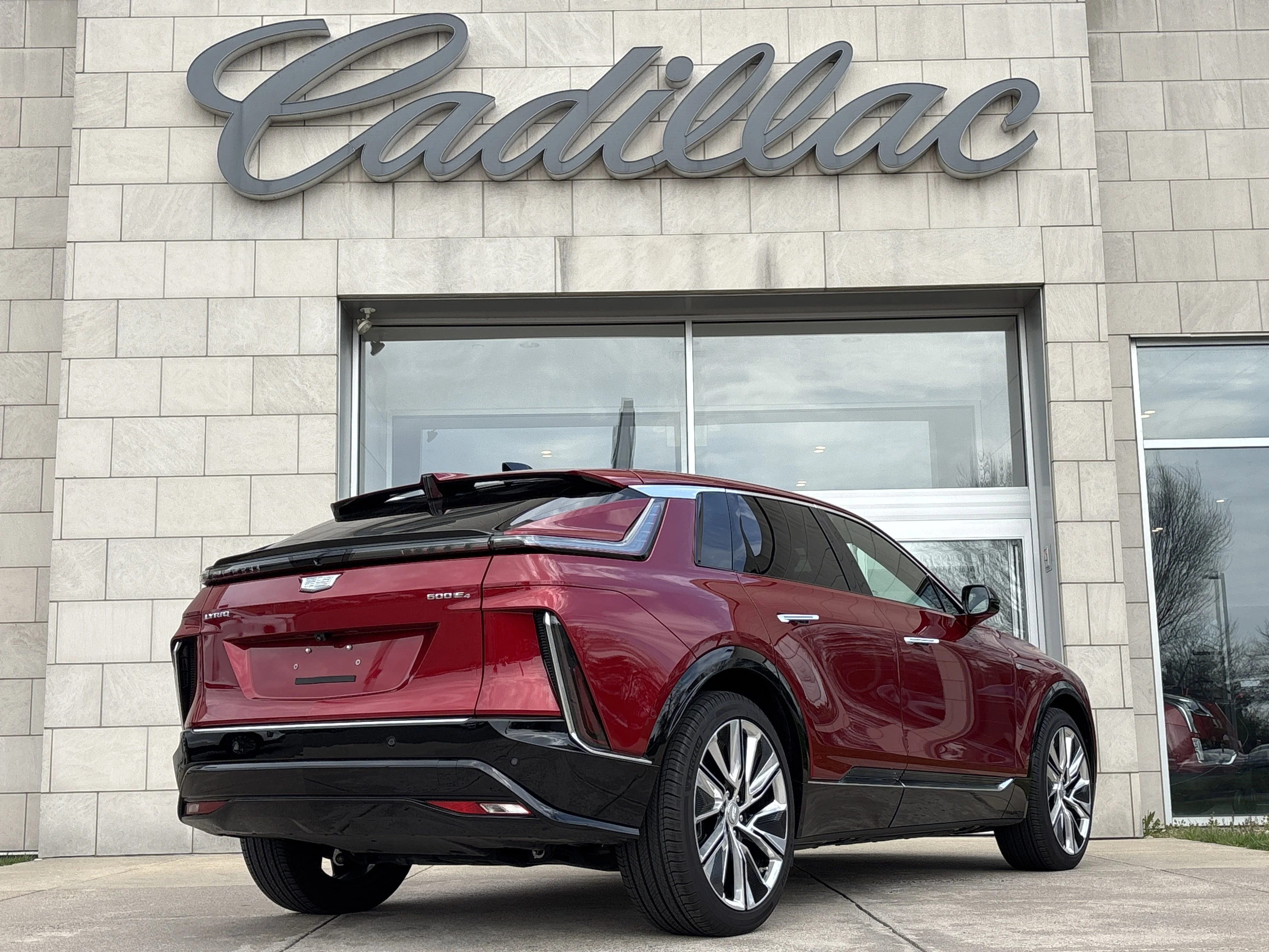 Used 2025 Radiant Red Tintcoat Cadillac Luxury image 4