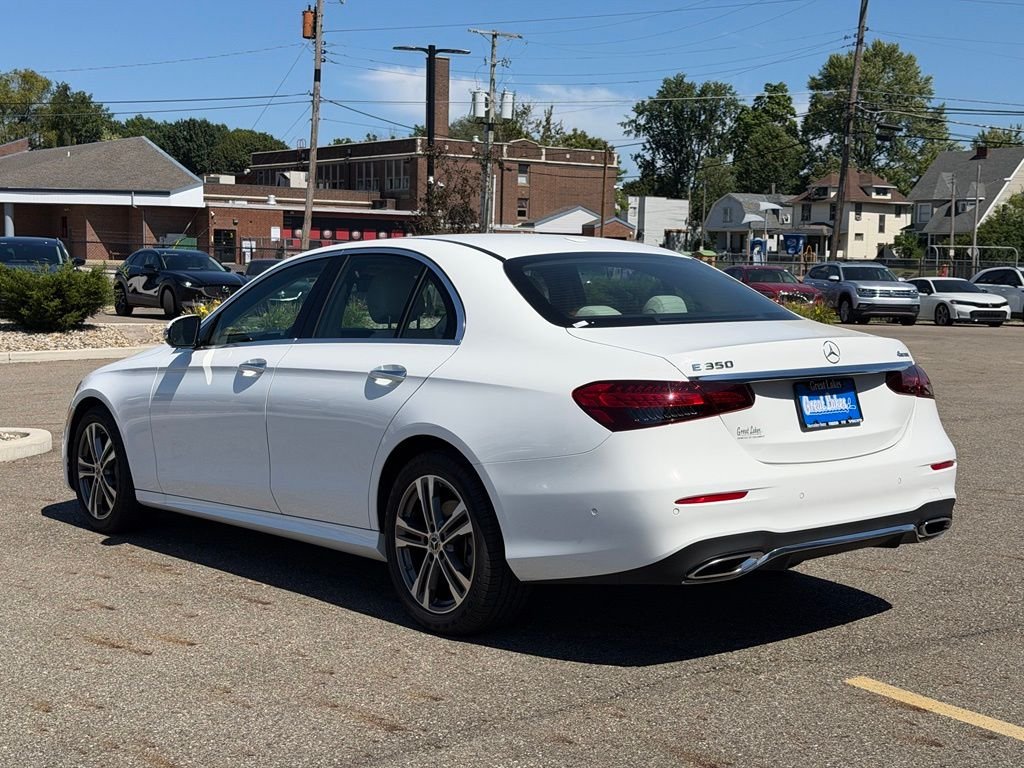 Used 2022 White Mercedes-Benz E 350 image 3