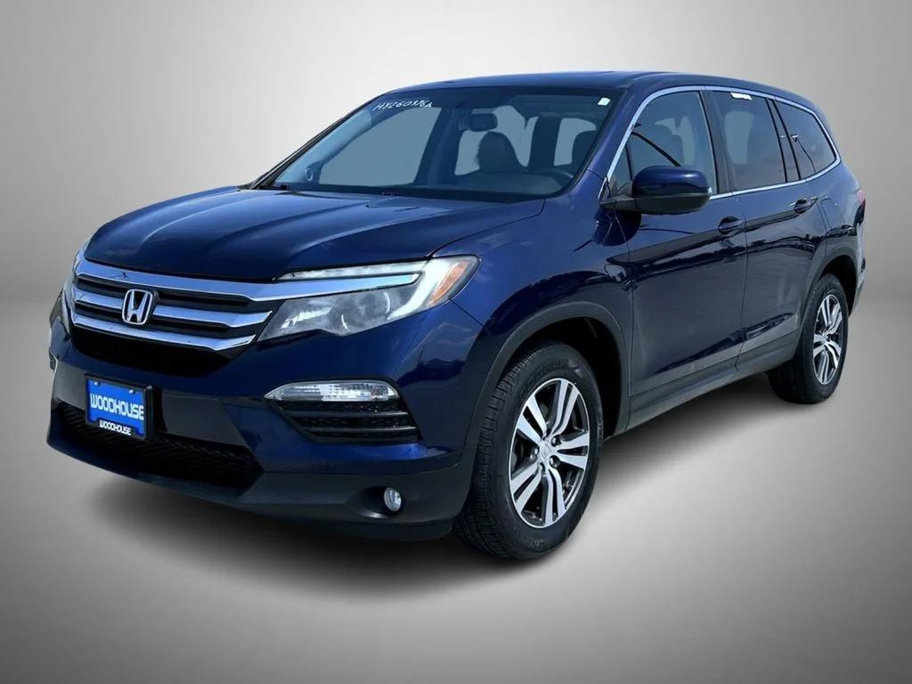 Used 2018 Blue Honda EX-L image 1