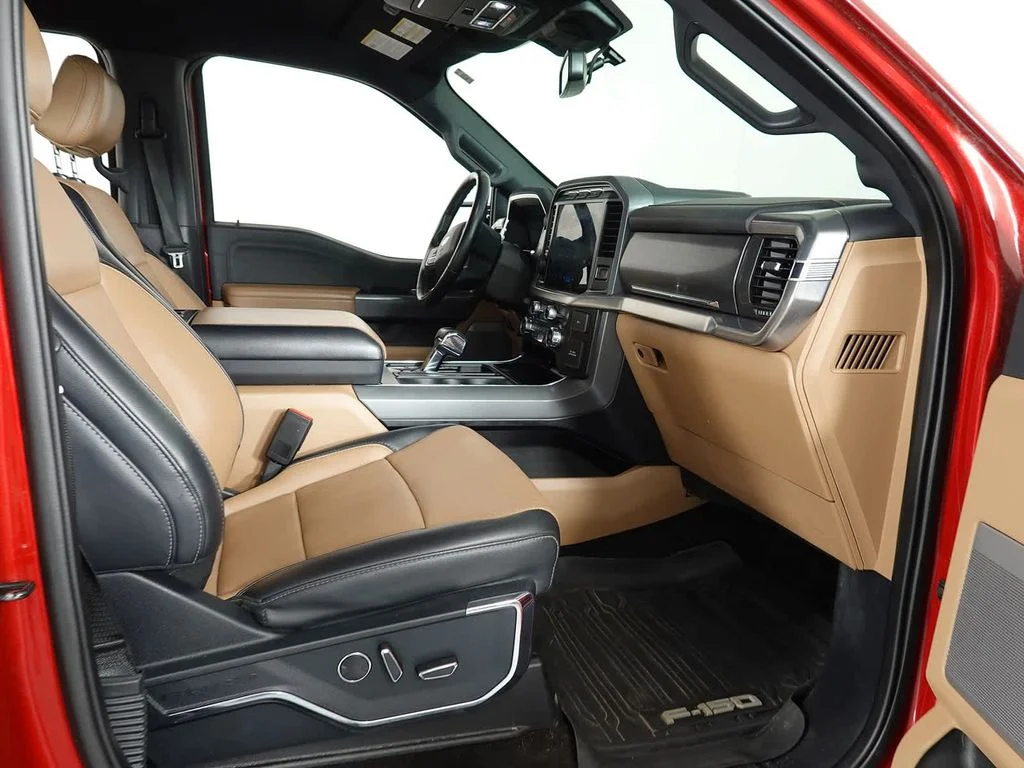 Certified Used 2021 Red Ford Lariat image 14