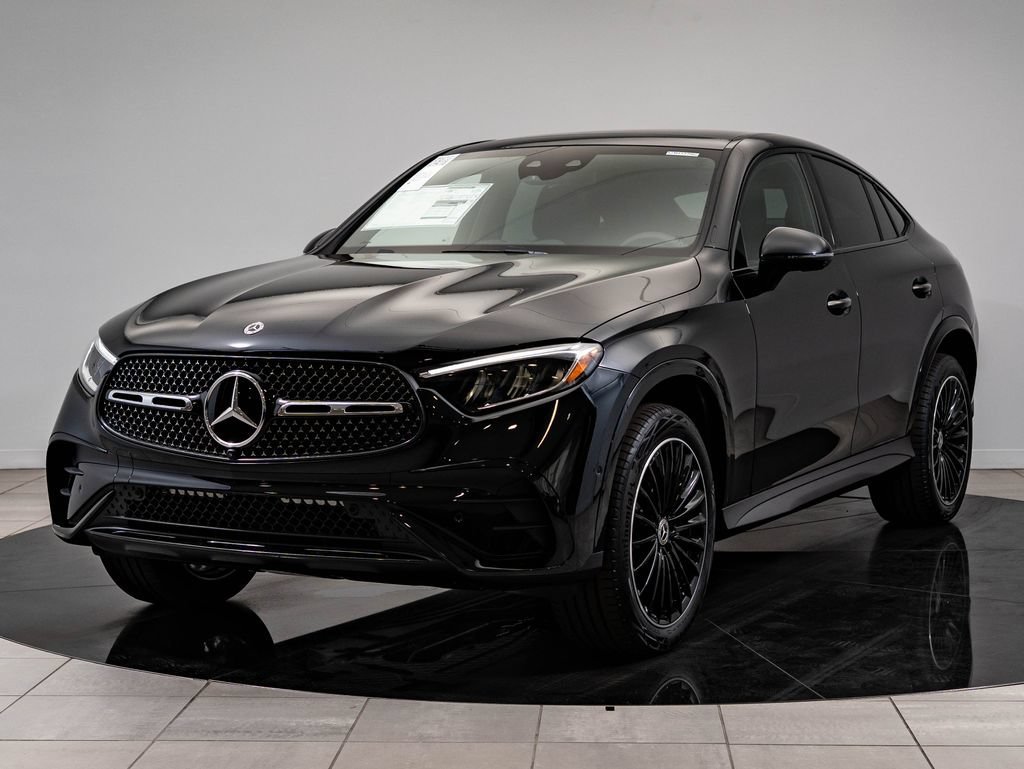New 2027 Black Mercedes-Benz GLC 300 Coupe image 1