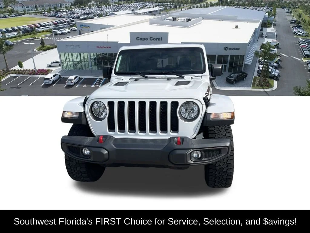 Certified Used 2023 White Jeep Rubicon image 2