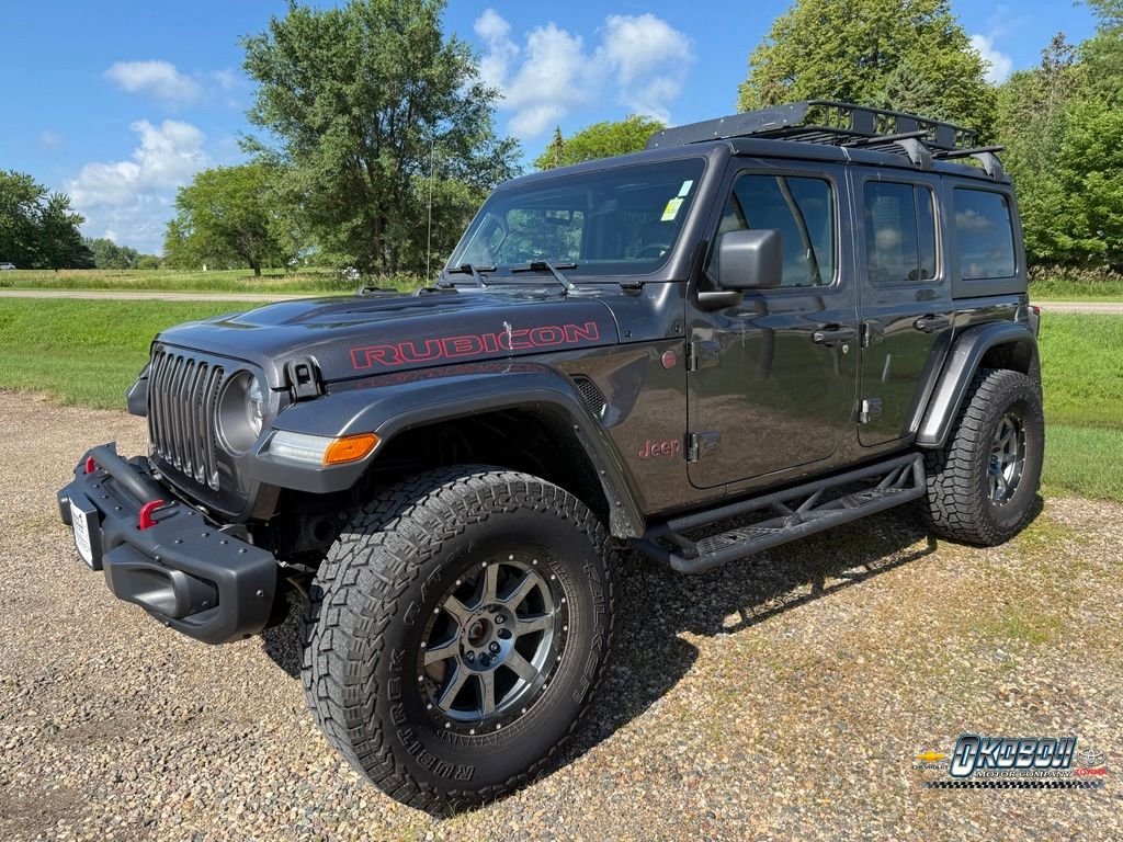 Used 2018 Gray Jeep Unlimited Rubicon image 7