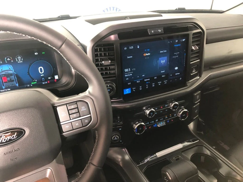 New 2026 Agate Black Metallic Ford Lariat® image 2