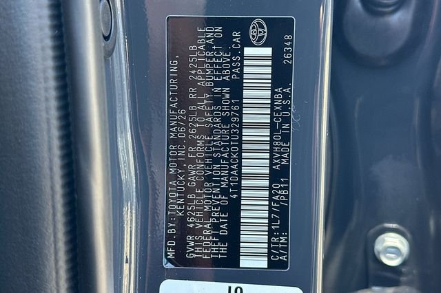 New 2026 Underground Toyota  LE image 26