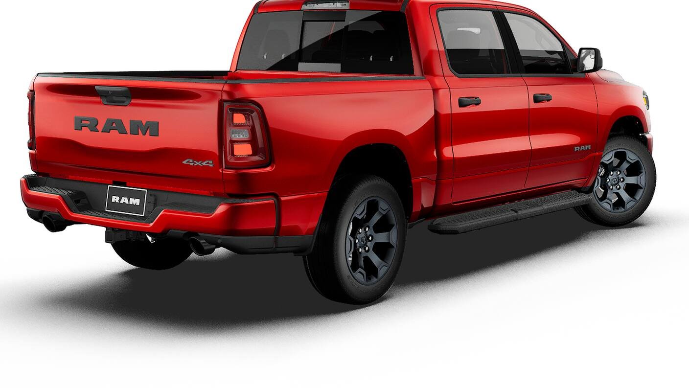New 2027 Molten Red Pearl-Coat Exterior Paint RAM Express image 2