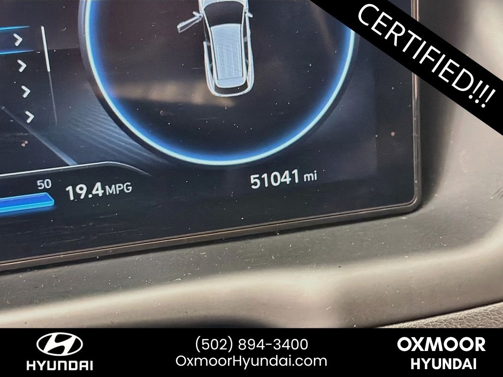 Certified Used 2023 Serenity White Pearl Hyundai SEL image 12