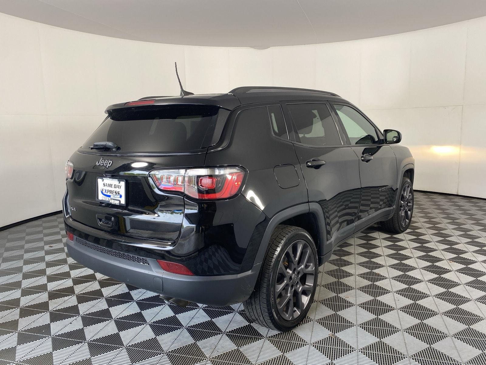 Used 2021 Diamond Black Crystal Pearlcoat Jeep 80th Anniversary image 5