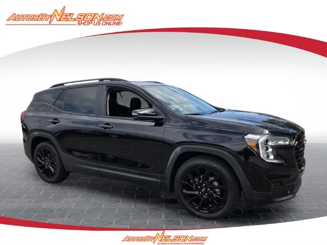 Used 2023 Black GMC SLE image 1