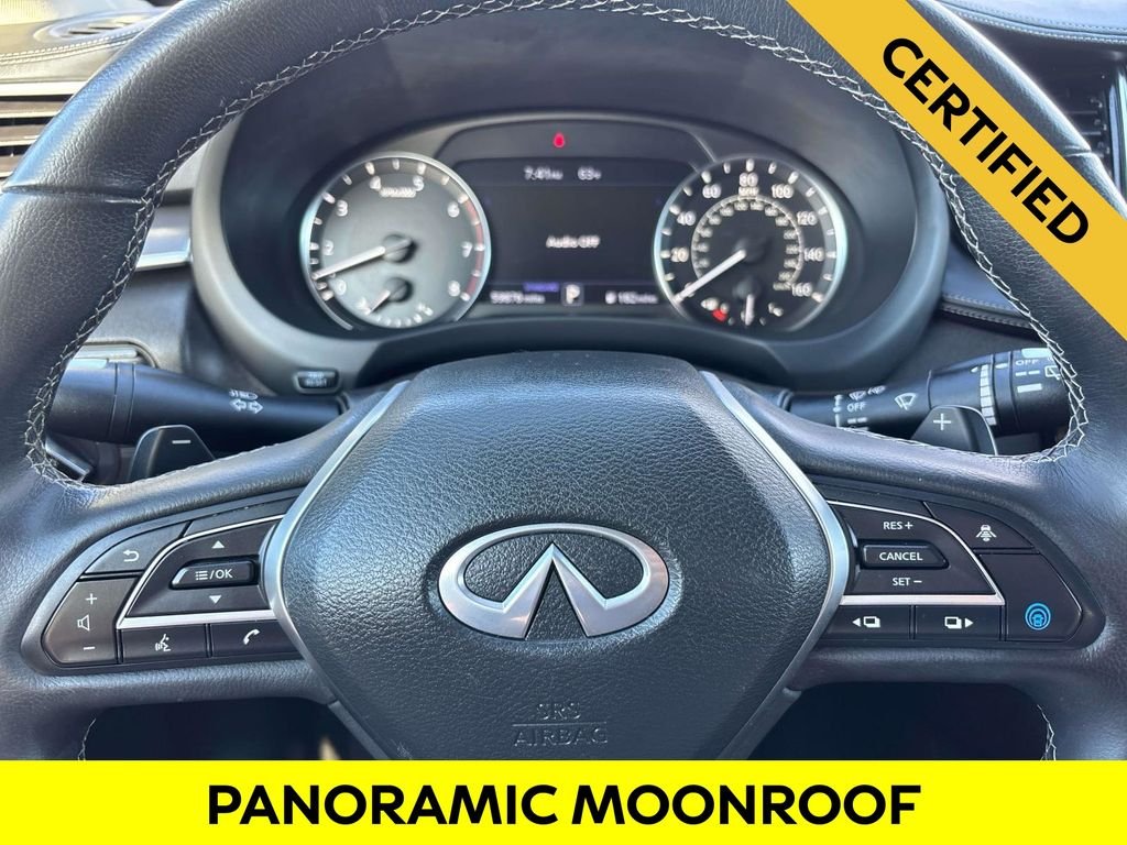 Certified Used 2023 White INFINITI LUXE image 27