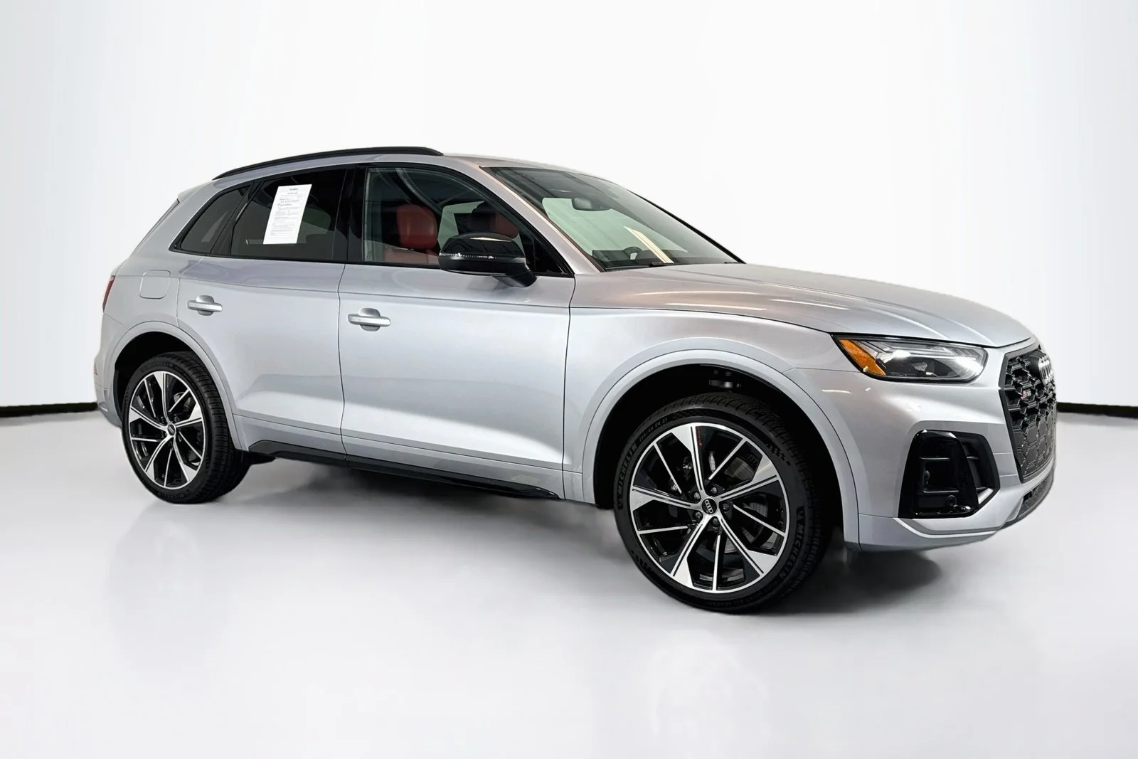 Used 2023 Red Audi Premium Plus image 3