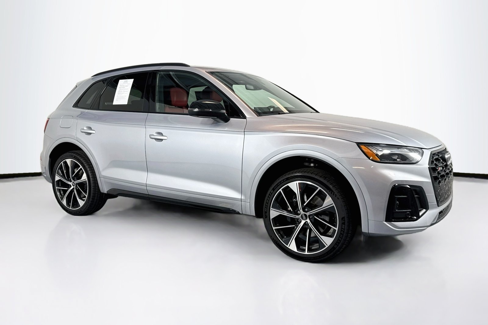 Used 2023 Red Audi Premium Plus image 3