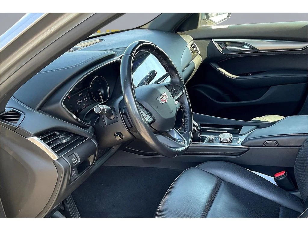 Used 2023 Argent Silver Metallic Cadillac Premium Luxury image 11