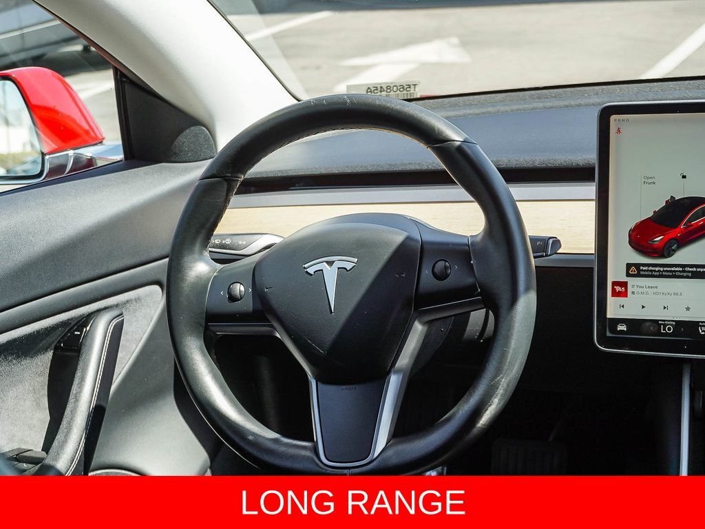 Used 2018 Red Multi-Coat Tesla Long Range image 16
