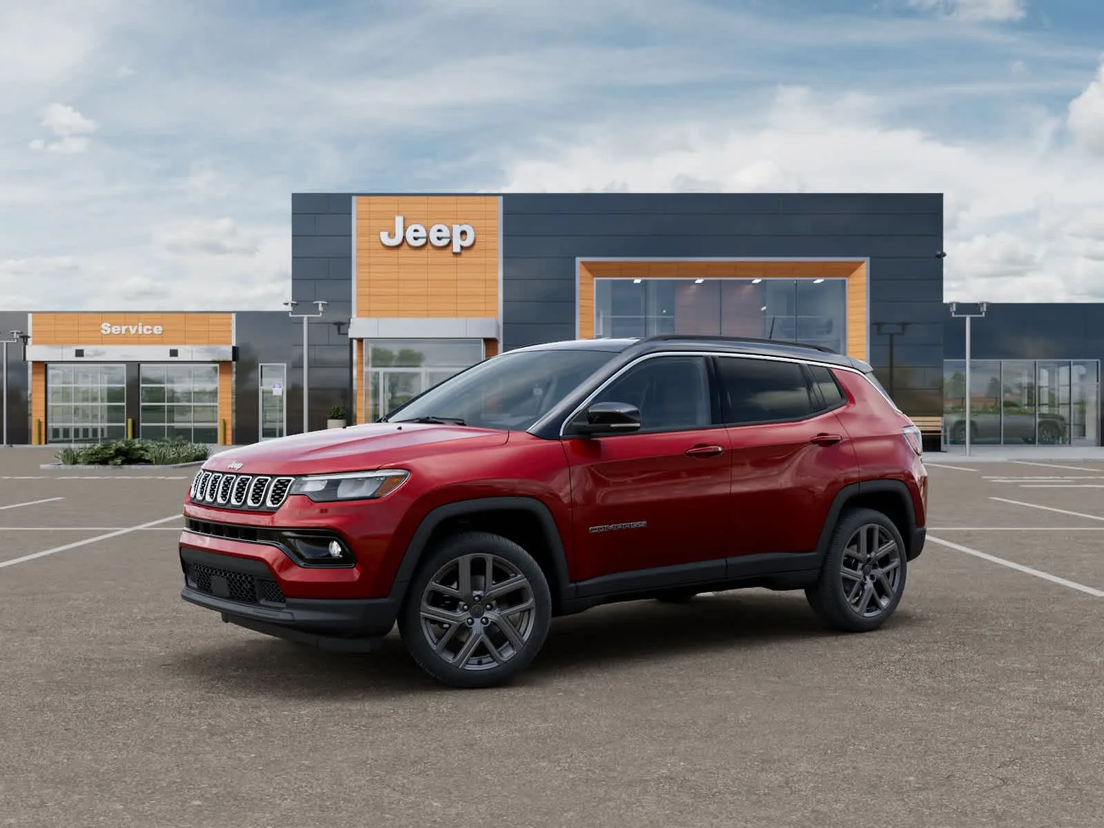 New 2026 Red Hot Pearlcoat Jeep Limited Altitude image 2
