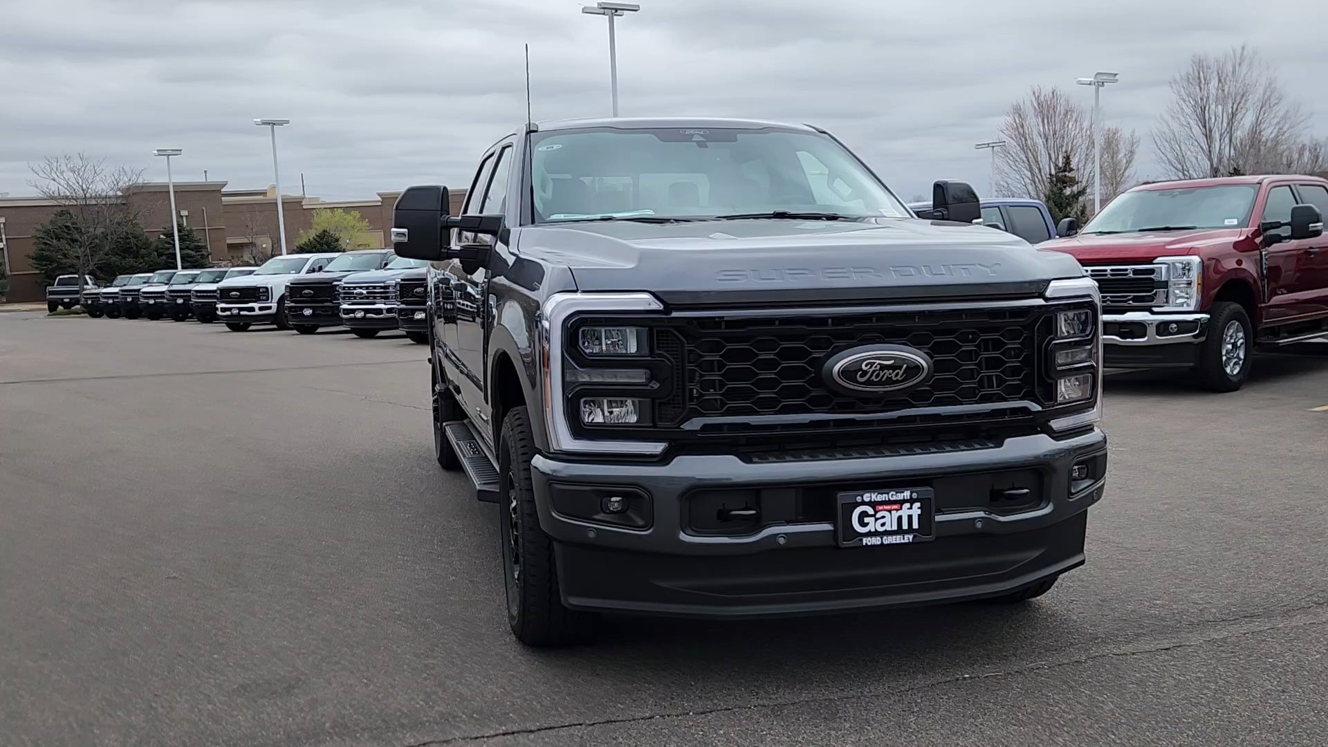 New 2026 Carbonized Gray Metallic Ford LARIAT image 5